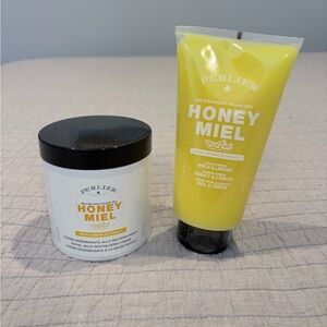 Perlier Honey Miel Body Care Set w/ Lemon Extract